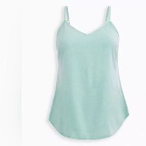 Torrid Soft Mint Colored Flowy Women’s Size 3 Tank